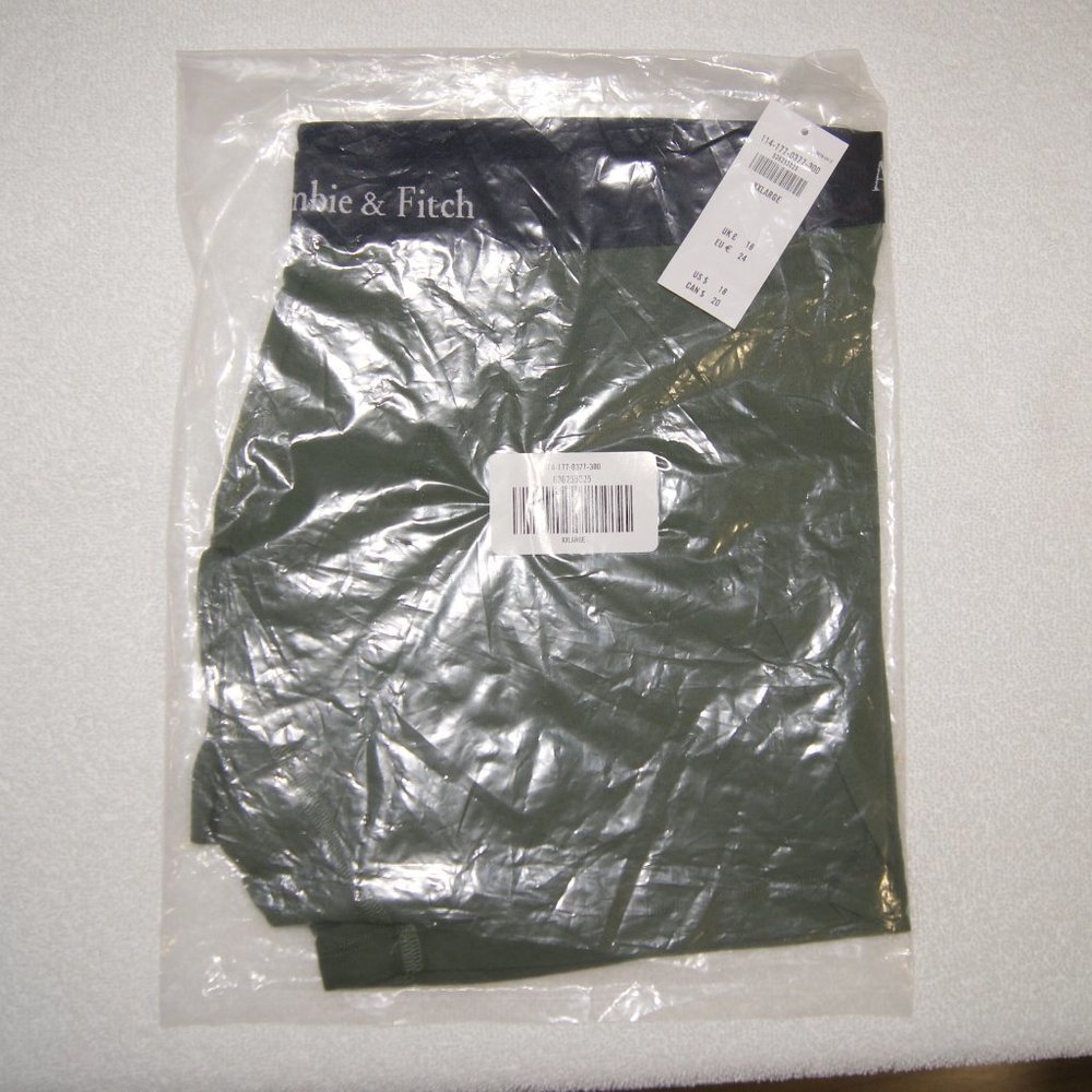 Abercrombie & Fitch Men's Boxers - Green - XXL